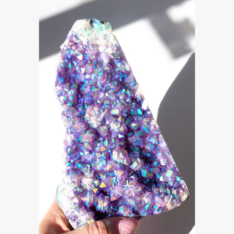 Angel Aura Amethyst Geode